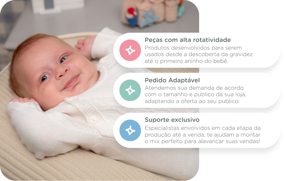 Bebê e benefícios para lojistas Fofinho
